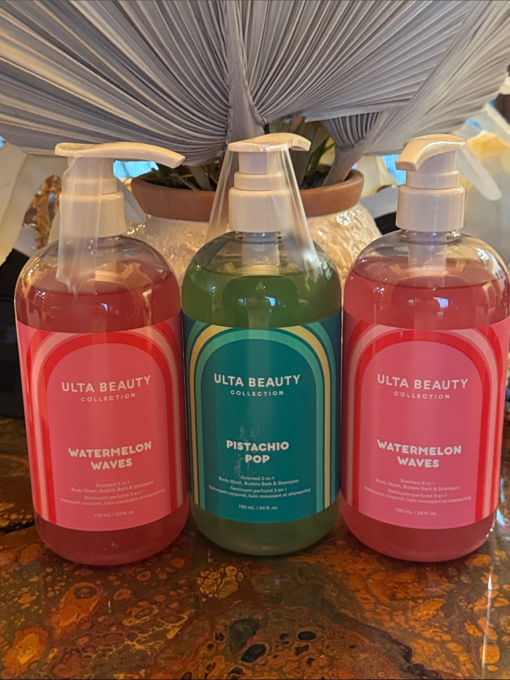 ULTA Beauty Body Wash Trio Watermelon Waves & Pistachio Pop